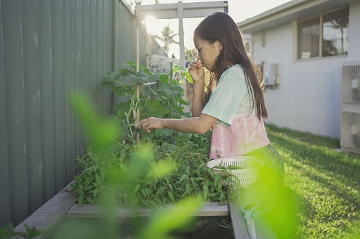 benefits of gardening for children