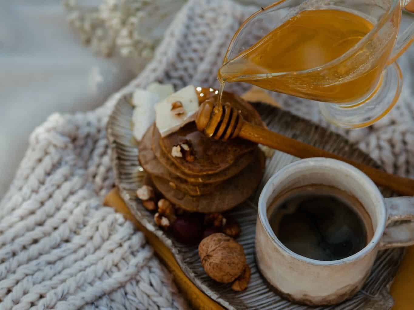 Honey for soothing cough or relaxation
