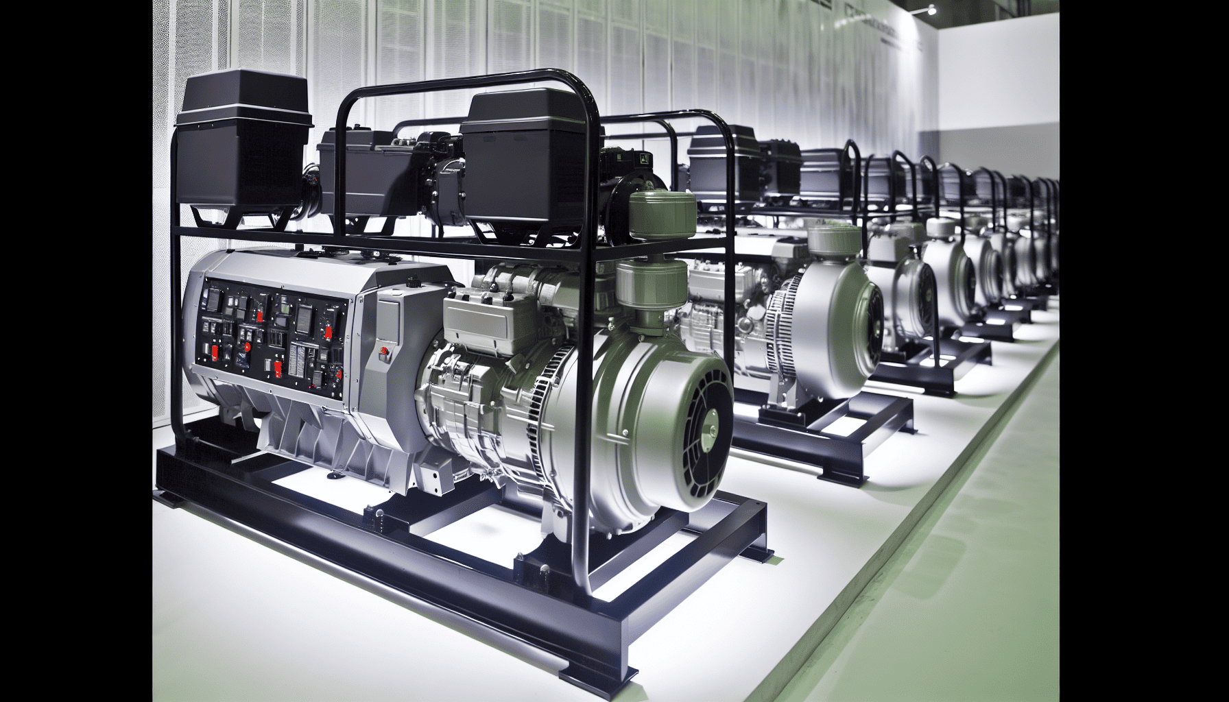 A range of PTO generators from 15 kW to 150 kW