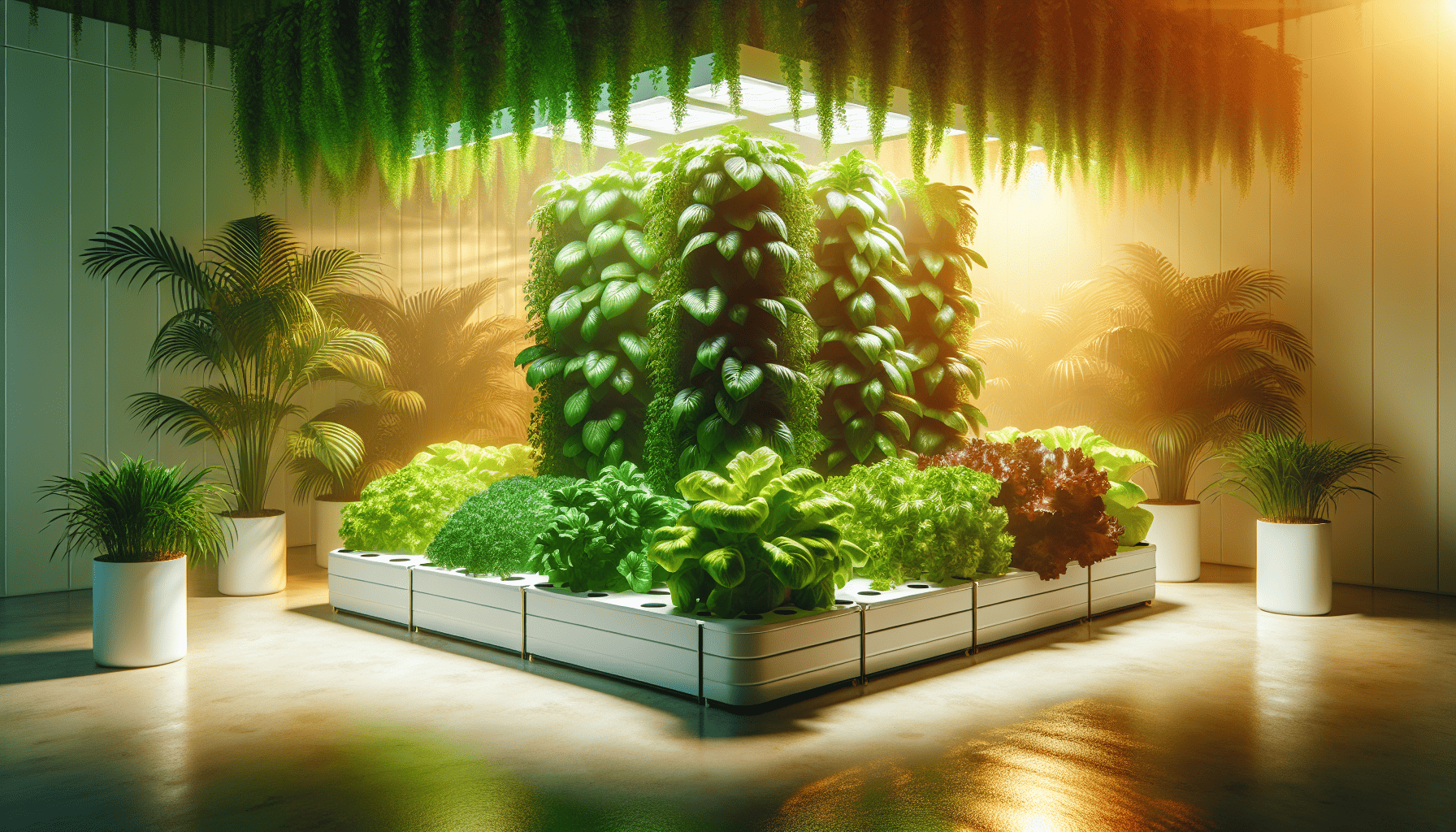 Advantages of hydroponic indoor plants