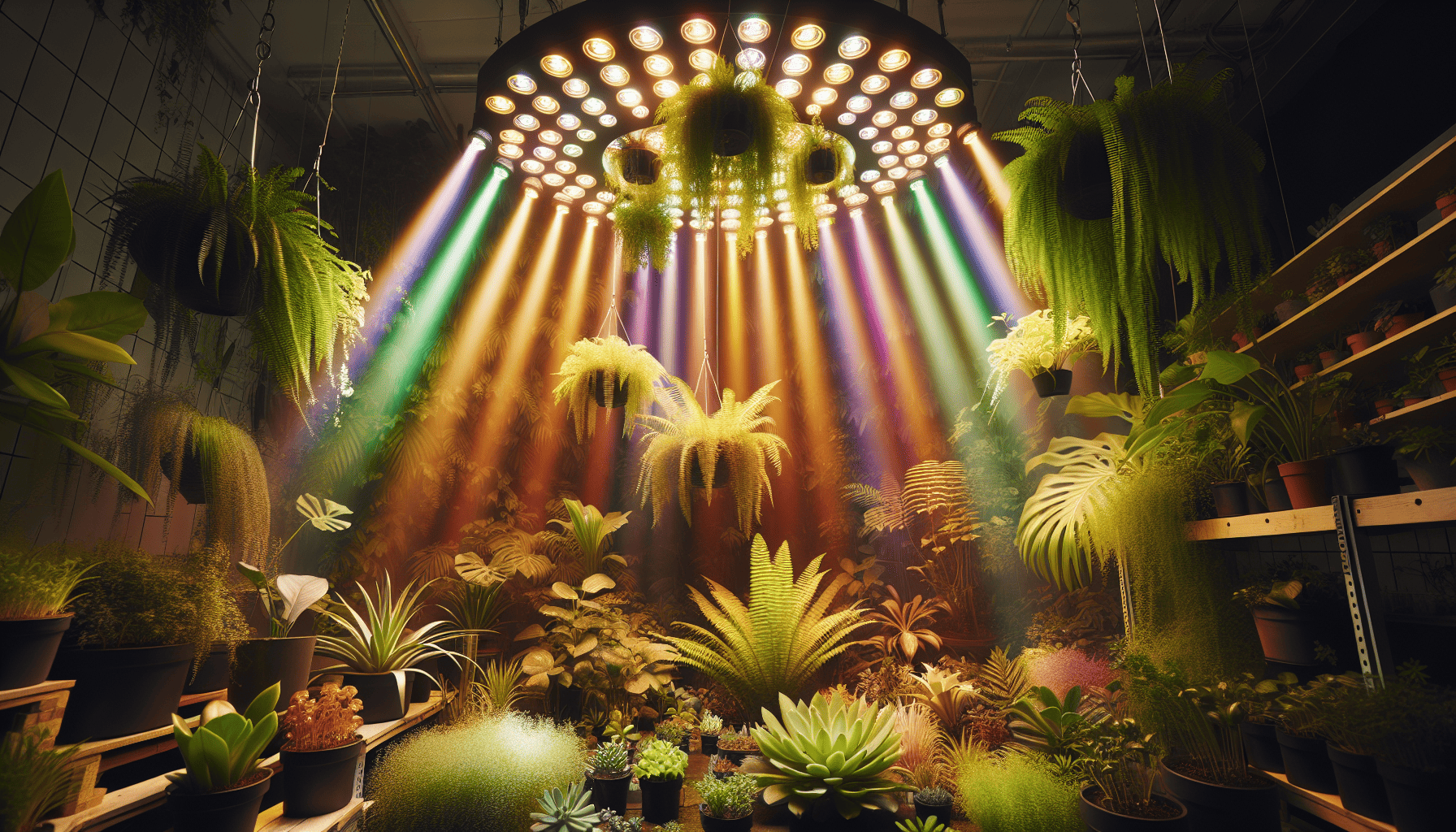 Importance of Grow Lights for indoor plant growth