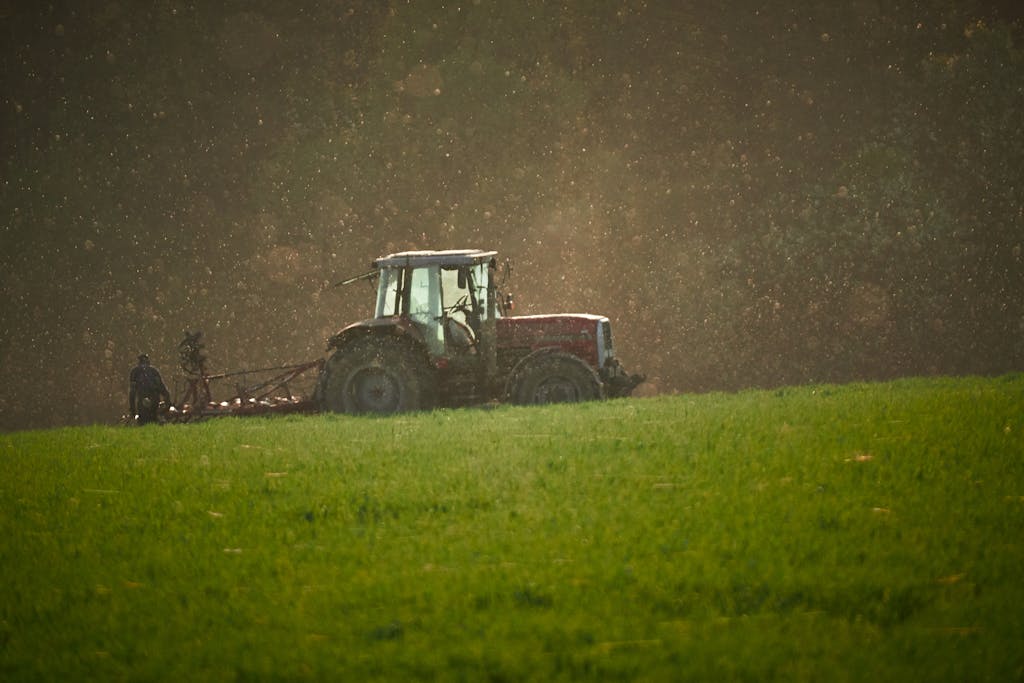 A Tractor In The Field