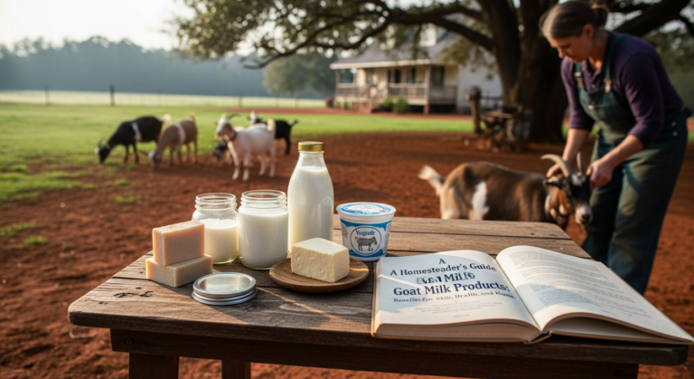 A Homesteader’s Guide to Goat Milk Products: Benefits for Skin, Health, and Home